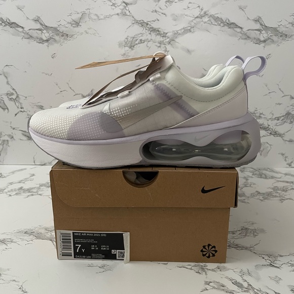 Nike Air Max 2021 GS White Pure Violet - Picture 8 of 8